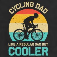 Cycling Dad Like A Regular Dad But Cooler Funny Cyclist Gift 25L Jumbo Tote