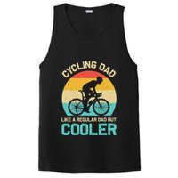 Cycling Dad Like A Regular Dad But Cooler Funny Cyclist Gift PosiCharge Competitor Tank