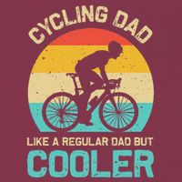 Cycling Dad Like A Regular Dad But Cooler Funny Cyclist Gift 16oz Travel Tumbler