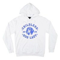 Childless Dog Ladies Voting For Kamala 2024 Hoodie