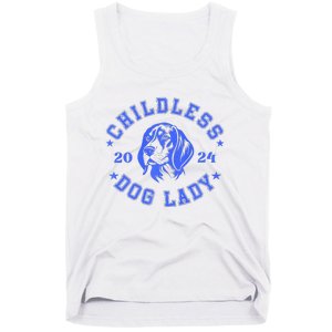 Childless Dog Ladies Voting For Kamala 2024 Tank Top