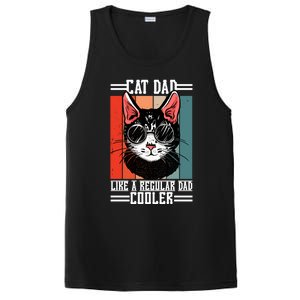 Cat Dad Like A Regular Dad Cooler Gift PosiCharge Competitor Tank