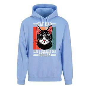 Cat Dad Like A Regular Dad Cooler Gift Unisex Surf Hoodie