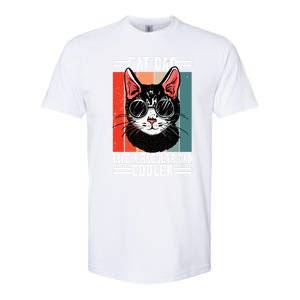 Cat Dad Like A Regular Dad Cooler Gift Softstyle CVC T-Shirt