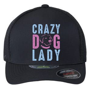 Crazy Dog Lady Flexfit Unipanel Trucker Cap