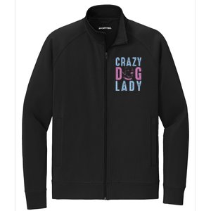 Crazy Dog Lady Stretch Full-Zip Cadet Jacket