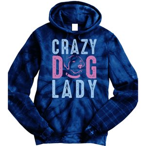 Crazy Dog Lady Tie Dye Hoodie