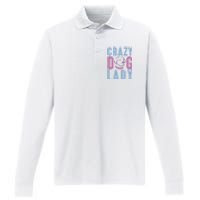 Crazy Dog Lady Performance Long Sleeve Polo