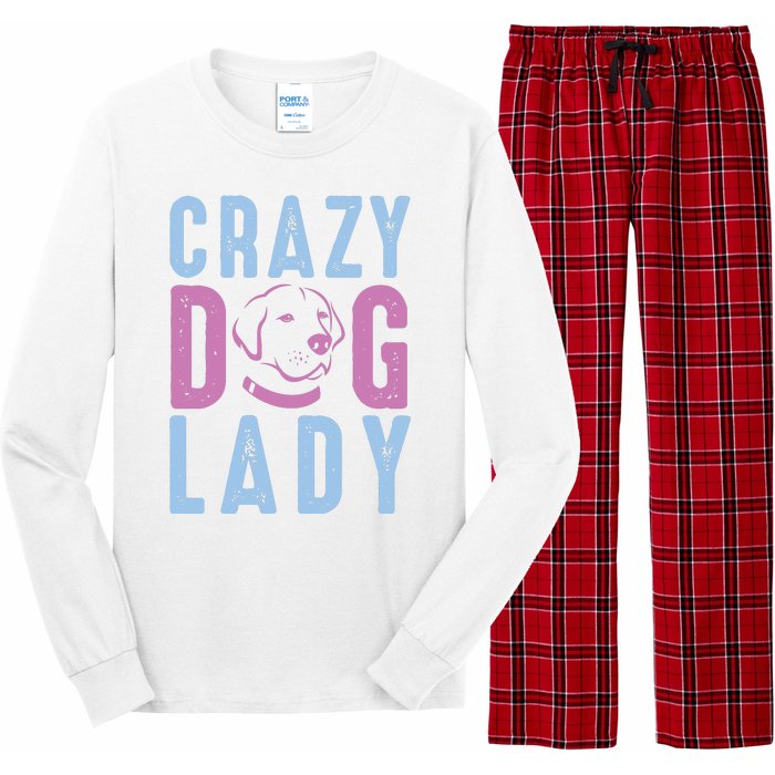 Crazy Dog Lady Long Sleeve Pajama Set