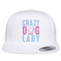 Crazy Dog Lady Flat Bill Trucker Hat