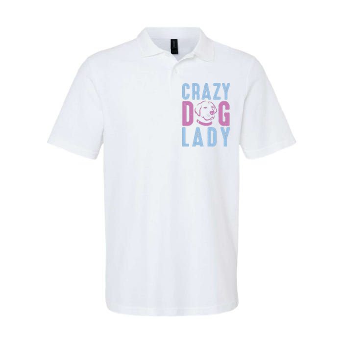 Crazy Dog Lady Softstyle Adult Sport Polo