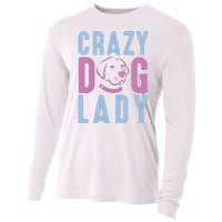 Crazy Dog Lady Cooling Performance Long Sleeve Crew