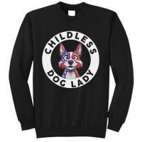 Childless Dog Lady Election Vote 2024 Patriotic Sweatshirt