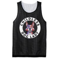 Childless Dog Lady Election Vote 2024 Patriotic Mesh Reversible Basketball Jersey Tank