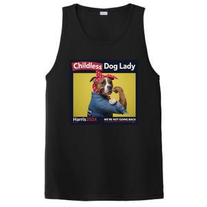 Childless Dog Lady Is Voting Kamala Election Usa 2024 PosiCharge Competitor Tank