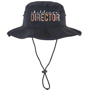 Childcare Director Leopard Appreciation For Women For Work Legacy Cool Fit Booney Bucket Hat