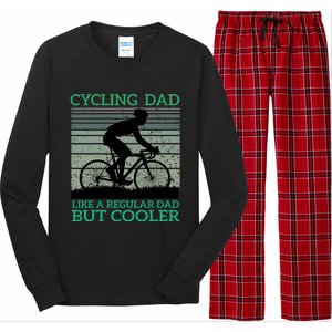 Cycling Dad Like A Regular Dad But Cooler Long Sleeve Pajama Set