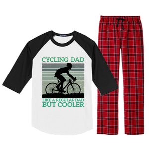 Cycling Dad Like A Regular Dad But Cooler Raglan Sleeve Pajama Set