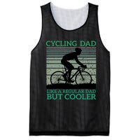 Cycling Dad Like A Regular Dad But Cooler Mesh Reversible Basketball Jersey Tank