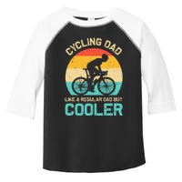 Cycling Dad Like A Regular Dad But Cooler Funny Cyclist Gift Toddler Fine Jersey T-Shirt