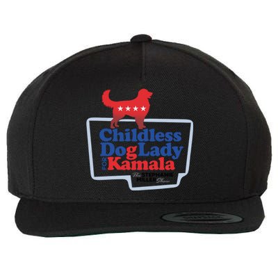 Childless Dog Lady For Kamala The Stephanie Miller Show Wool Snapback Cap