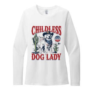 Childless Dog Lady Kamala For President 2024 Womens CVC Long Sleeve Shirt