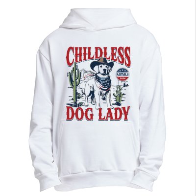 Childless Dog Lady Kamala For President 2024 Urban Pullover Hoodie