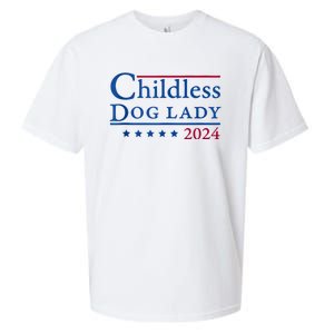 Childless Dog Lady For Madam President Kamala Harris 2024 Sueded Cloud Jersey T-Shirt