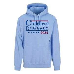 Childless Dog Lady For Madam President Kamala Harris 2024 Unisex Surf Hoodie