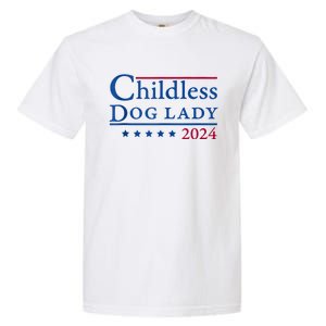 Childless Dog Lady For Madam President Kamala Harris 2024 Garment-Dyed Heavyweight T-Shirt