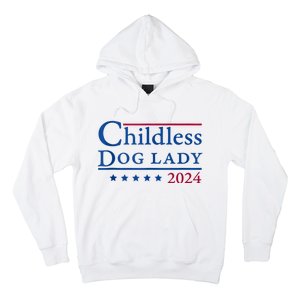 Childless Dog Lady For Madam President Kamala Harris 2024 Hoodie