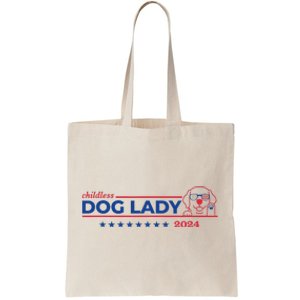 Childless Dog Lady Ladies Voting Election 2024 Usa Tote Bag