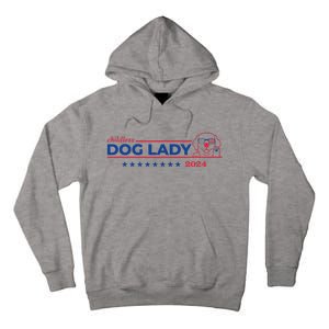 Childless Dog Lady Ladies Voting Election 2024 Usa Tall Hoodie