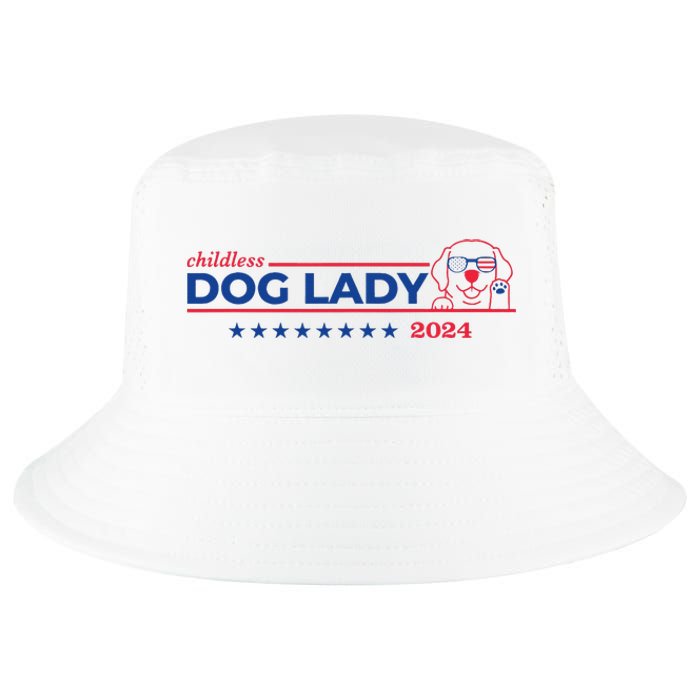 Childless Dog Lady Ladies Voting Election 2024 Usa Cool Comfort Performance Bucket Hat