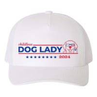 Childless Dog Lady Ladies Voting Election 2024 Usa Yupoong Adult 5-Panel Trucker Hat