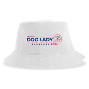 Childless Dog Lady Ladies Voting Election 2024 Usa Sustainable Bucket Hat