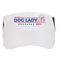 Childless Dog Lady Ladies Voting Election 2024 Usa Adult Drive Performance Visor