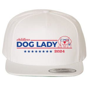 Childless Dog Lady Ladies Voting Election 2024 Usa Wool Snapback Cap