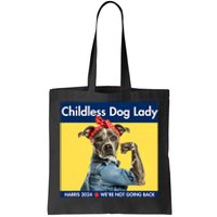 Childless Dog Lady Is Voting Kamala Election Usa 2024 Tote Bag