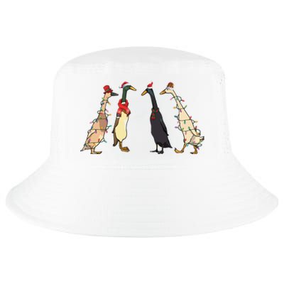 Christmas Ducks Lights Santa Ducks Merry Christmas Cool Comfort Performance Bucket Hat