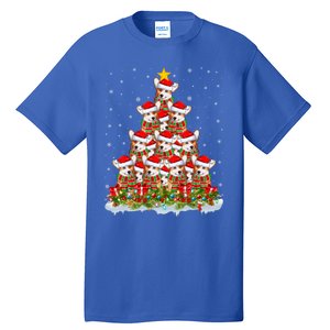 Corgi Dog Lover Xmas Tree Santa Christmas Corgi Meaningful Gift Tall T-Shirt