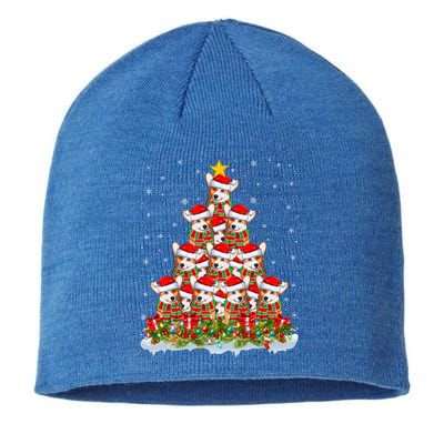 Corgi Dog Lover Xmas Tree Santa Christmas Corgi Meaningful Gift Sustainable Beanie