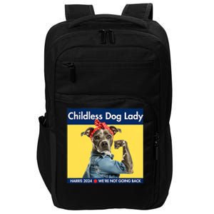 Childless Dog Lady Is Voting Kamala Election Usa 2024 Impact Tech Backpack