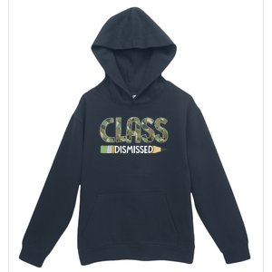 Class Dismissed Last Day Of School Camouflage Graduation Boy Urban Pullover Hoodie