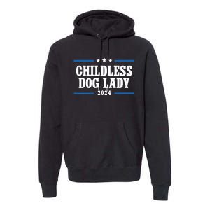 Childless Dog Lady Kamala Premium Hoodie