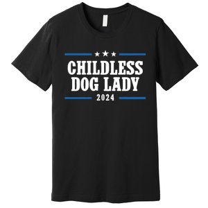 Childless Dog Lady Kamala Premium T-Shirt