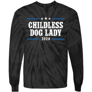 Childless Dog Lady Kamala Tie-Dye Long Sleeve Shirt