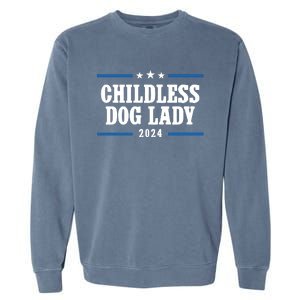 Childless Dog Lady Kamala Garment-Dyed Sweatshirt