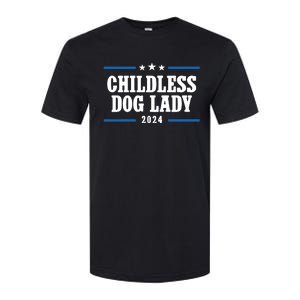 Childless Dog Lady Kamala Softstyle CVC T-Shirt