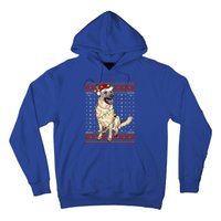 Christmas Dog Lighting Ugly Sweater Ger Shepherd Dog Xmas Cool Gift Hoodie